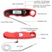 RIWUSI Meat Thermometer Digital, Instant Read Food Thermometer with Dual Probe, Backlight LCD Display, Calibration Function, Kitchen Accessories for Outdoor Cooking, Candy Making, BBQ Grill Essentials