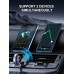 RIWUSI Bluetooth 5.3 Receiver for Car, [Enlarged Button & LED Display Screen] Bluetooth AUX Adapter, 3.5mm Wireless AUX Receiver for Car Stereo/Home Stereo/Headphones, Support Siri/Hands-Free Call