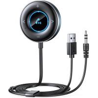 RIWUSI AUX Bluetooth Adapter, Dual Connection Bluetooth 5.3 Receiver | Plug and Play & Multifunction Button, 3.5mm AUX Adapter for Home Stereo/Speakers/Wired Headphones, Hands-Free Calls & Music RIWUSI AUX Bluetooth Adapter, Dual Connection Bluetooth 5.3 Receiver | Plug and Play & Multifunction Button, 3.5mm AUX Adapter for Home Stereo/Speakers/Wired Headphones, Hands-Free Calls & Music