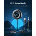 RIWUSI AUX Bluetooth Adapter, Dual Connection Bluetooth 5.3 Receiver | Plug and Play & Multifunction Button, 3.5mm AUX Adapter for Home Stereo/Speakers/Wired Headphones, Hands-Free Calls & Music