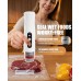 RIWUSI Portable Vacuum Sealer for Food with Visible Water Tank, 60kPa Powerful Handheld Vacuum Sealer Machine, One-Touch Auto Seal & Pulse Mode for Delicate Foods, Includes 20 Reusable Bags
