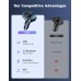 2025 Upgrade Bluetooth 5.3 Car Adapter【PD 36W+QC3.0 18W】, 2-in-1 FM Transmitter 【Dual Stronger Mics】& Fast Car Charger, Wireless Car Radio Adapter Hands-Free Car Kit, Siri Assistant Player